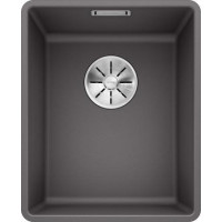 Каменная кухонная мойка Blanco SUBLINE 320-F Темная скала в уровень со столешницей (523417)