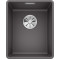 Кам'яна кухонна мийка Blanco SUBLINE 320-F Темна Скеля в рівень зі стільницею (523417)