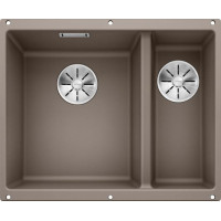 Кам'яна кухонна мийка Blanco SUBLINE 340/160-U Сірий беж під стільницю чаша ліворуч (523556)