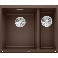 Кам'яна кухонна мийка Blanco SUBLINE 340/160-U Кава під стільницю чаша ліворуч (523557)