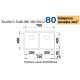 Каменная кухонная мойка Blanco SUBLINE 350/350-U Черный под столешницу (525987)