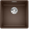 Каменная кухонная мойка Blanco SUBLINE 400-F Кофе в уровень со столешницей (523499)