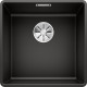 Каменная кухонная мойка Blanco SUBLINE 400-F Черный в уровень со столешницей (525988)