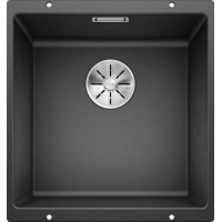 Кам'яна кухонна мийка Blanco SUBLINE 400-U Антрацит під стільницю (523422)