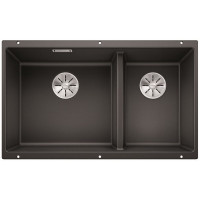 Кам'яна кухонна мийка Blanco SUBLINE 430/270-U Чорний під стільницю (525991)