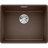 Кам'яна кухонна мийка Blanco SUBLINE 500-F Кава в рівень зі стільницею (523537)