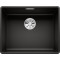 Каменная кухонная мойка Blanco SUBLINE 500-F Черный в уровень со столешницей (525994)