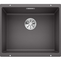 Кам'яна кухонна мийка Blanco SUBLINE 500-U Темна скеля під стільницю (523433)