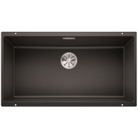 Кам'яна кухонна мийка Blanco SUBLINE 800-U Чорний під стільницю (526005)