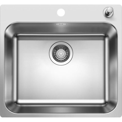 Кухонна мийка з нержавіючої сталі Blanco SUPRA 500-IF/A в рівень зі стільницею (526355)