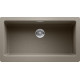 Кам'яна кухонна мийка Blanco VINTERA XL 9-UF Сірий Беж, під стільницю (526107)