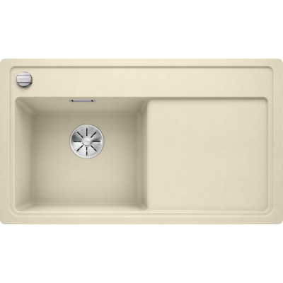 Кам'яна кухонна мийка Blanco ZENAR 45S-F Жасмин чаша ліворуч в рівень зі стільницею (523823)