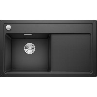 Кам'яна кухонна мийка Blanco ZENAR 45 S Чорний чаша ліворуч (526034)