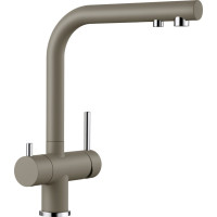 Кухонный каменный смеситель Blanco FONTAS II Серый беж (523136)